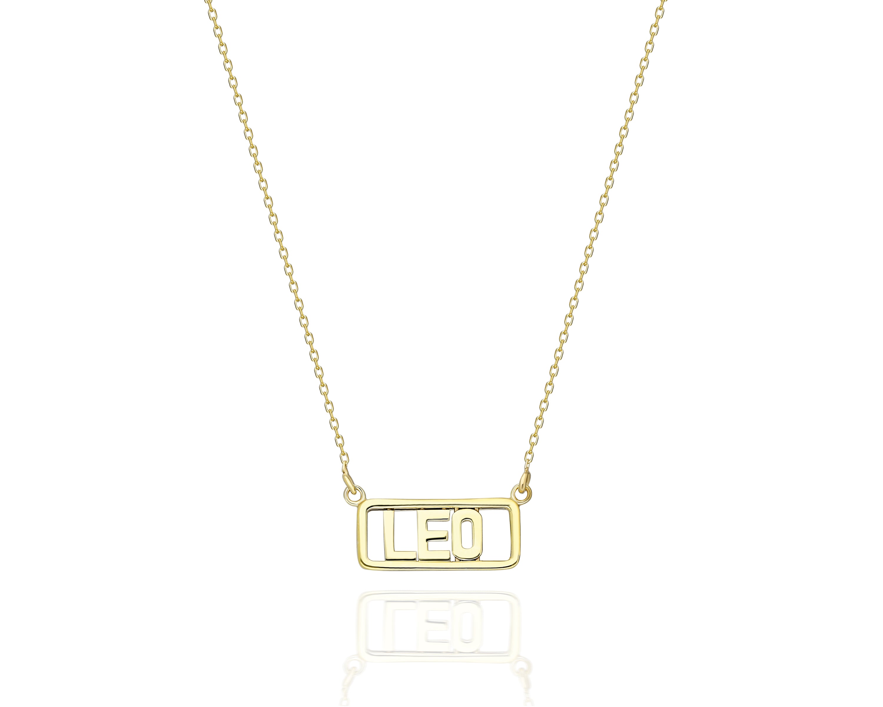 The Indigo 14K Gold Plated Custom Necklace