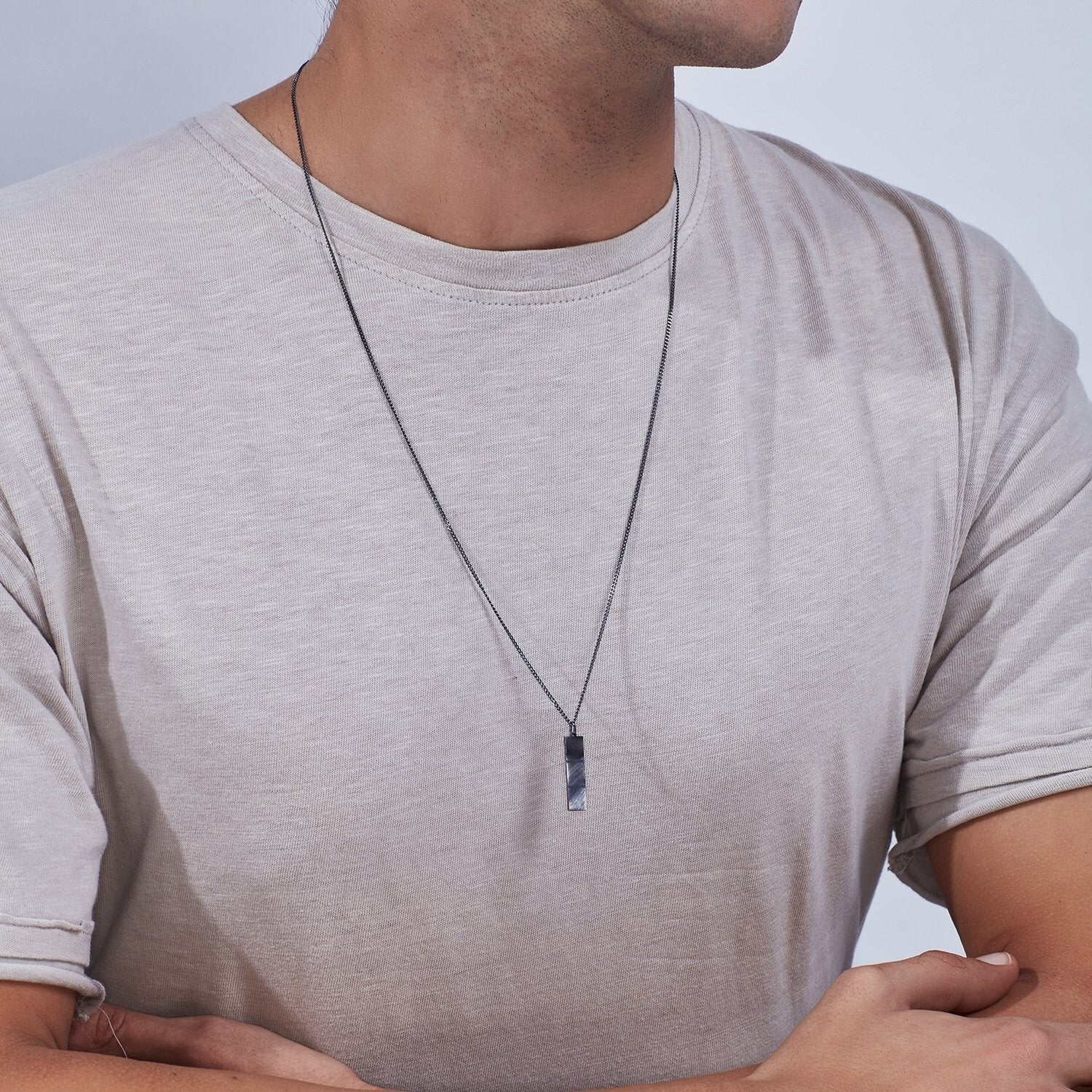 Layers Oxide Necklace for Men 