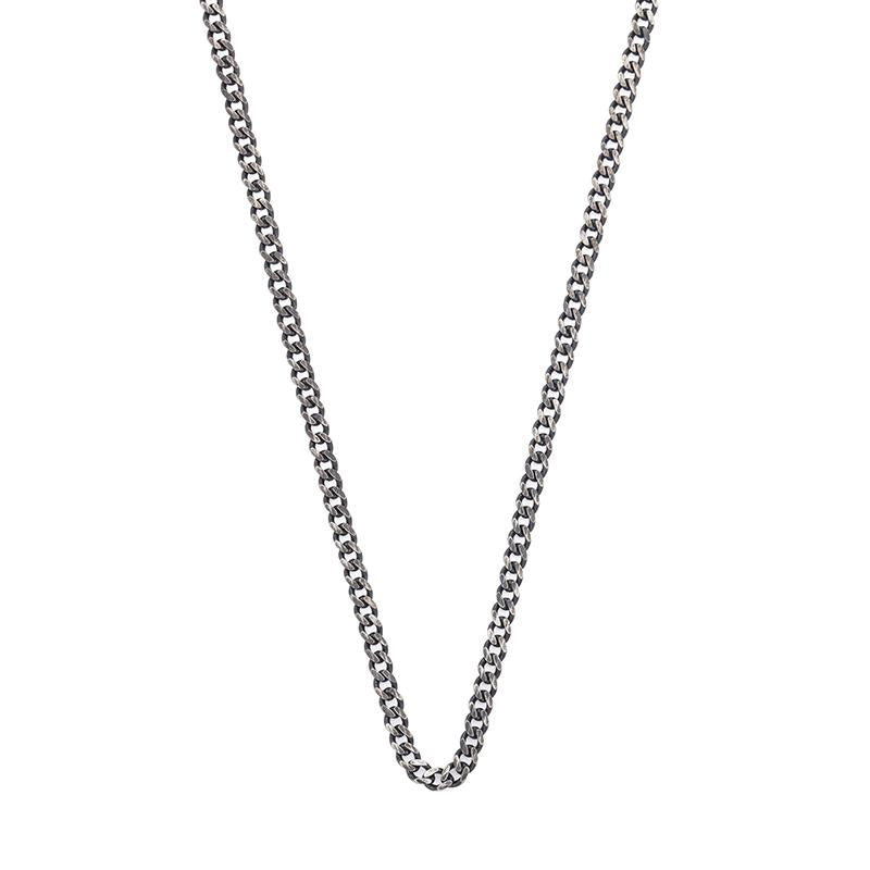 Curb Chain Oxide Necklace for Men 